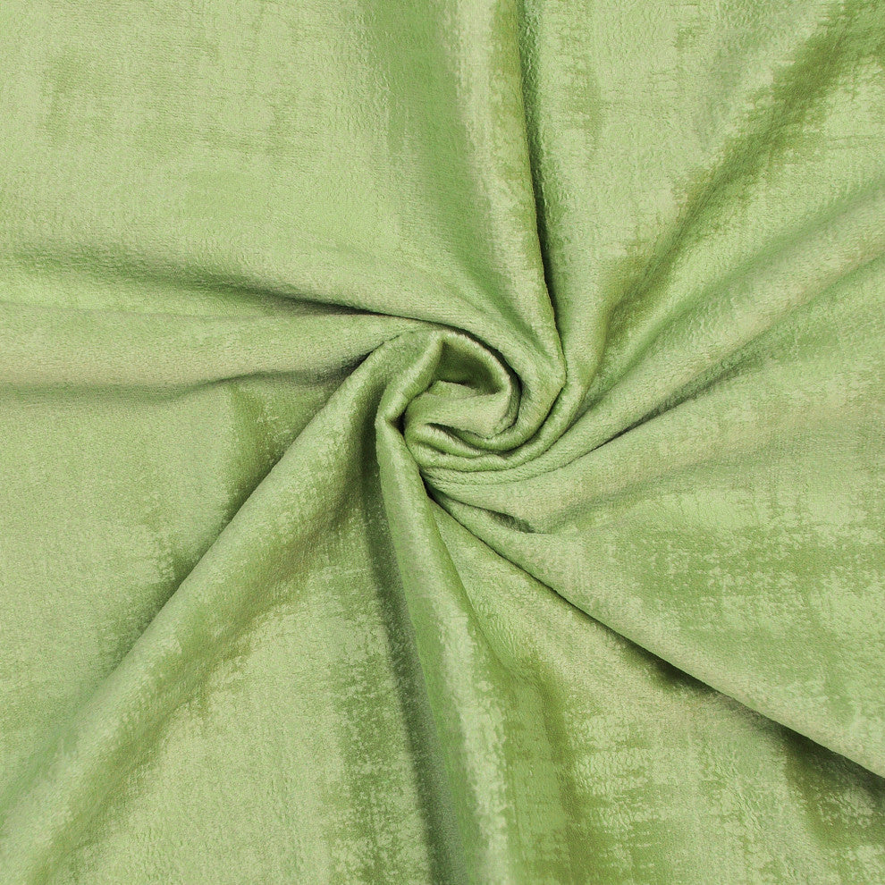Serenta Textured Velvet Pillow Shell, Set of 4, Calla Green