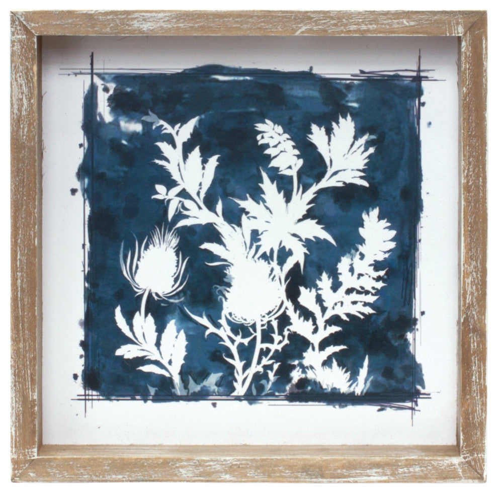 Framed Floral Print, 6-Piece Set