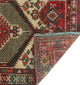 Semi-Antique Chadi Red/Beige Runner, 3'2x10'3