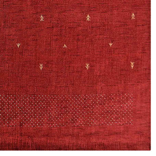 HAND KNOTTED LOOM WOOL ECO-FRIENDLY AREA RUGS - Rectangle, Red, Contemporary