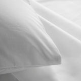 Vesper 350TC White Sateen Sheet Set, 4PC, Twin