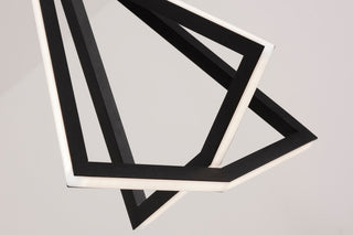 Gianna 15" Pendant, Black