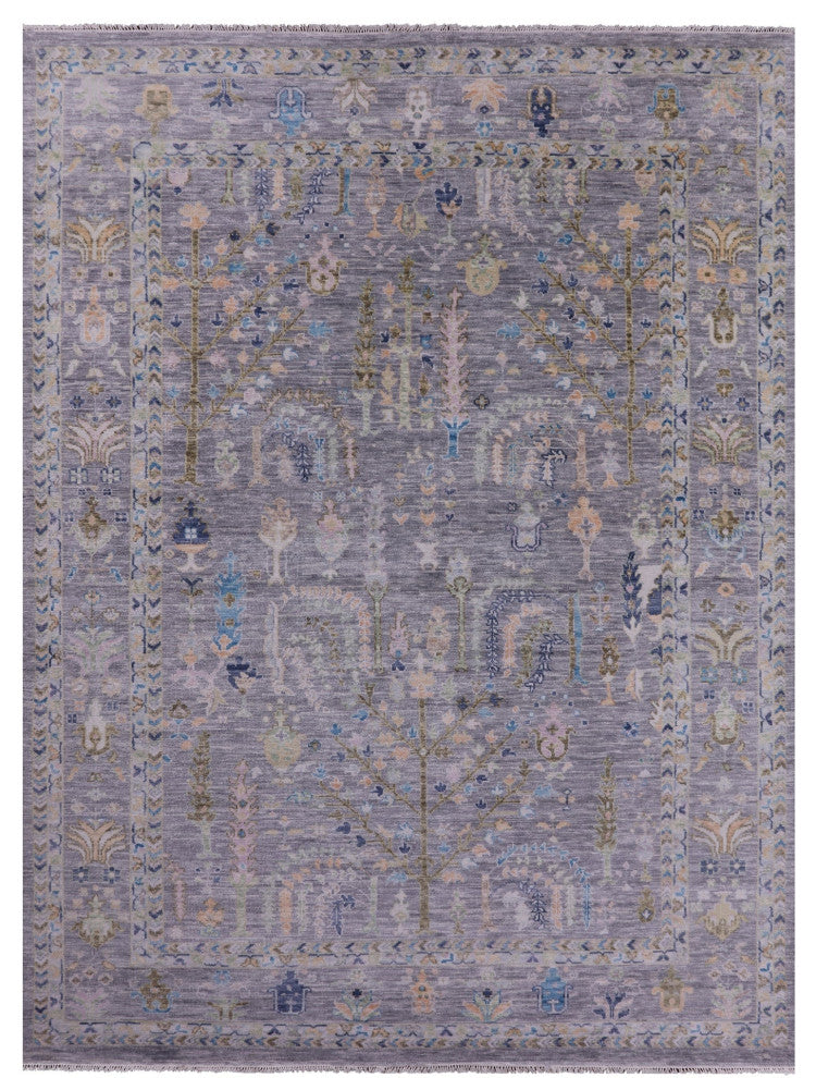 10' 0" X 13' 11" Hand Knotted Turkish Oushak Wool Rug - Q13323