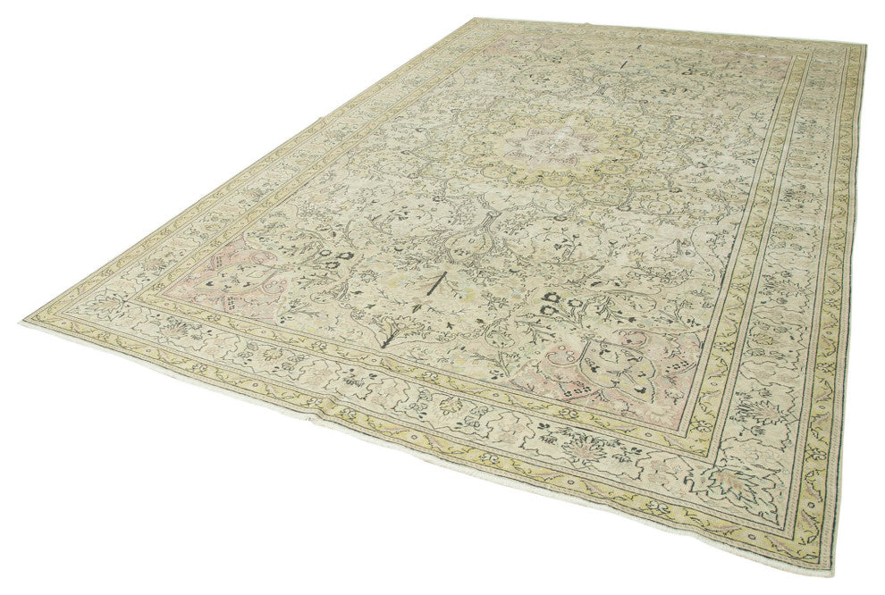Rug N Carpet - Handmade Oriental 7' 11'' x 11' 11'' Unique Area Rug