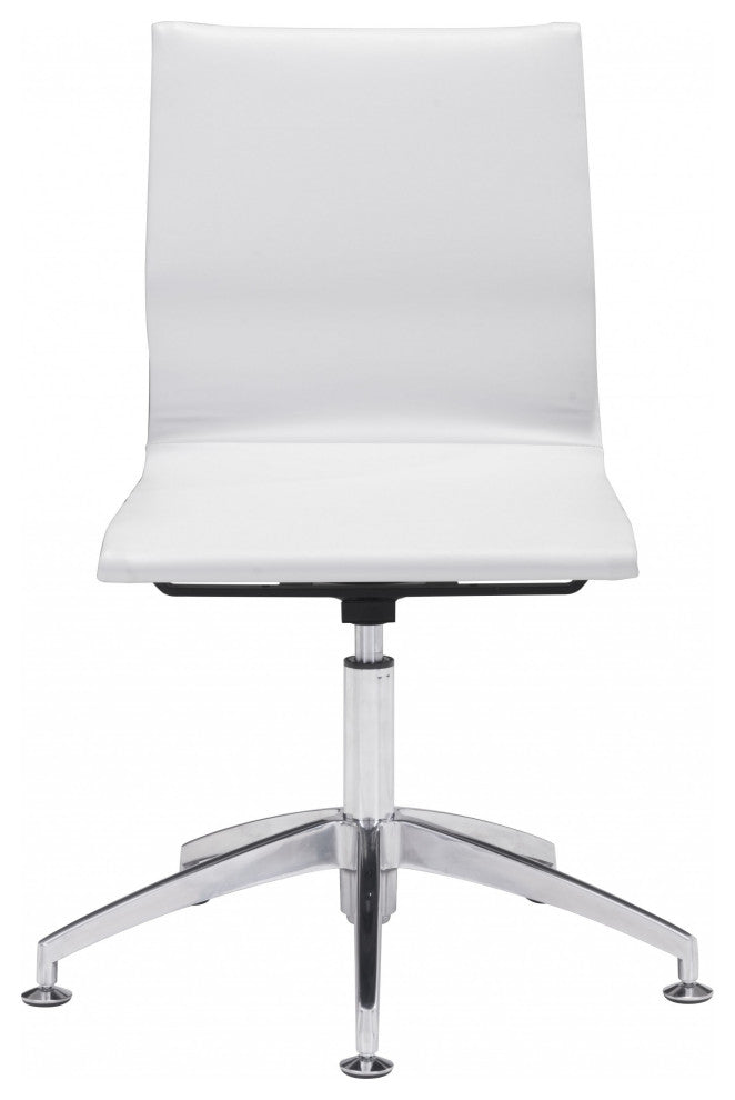 White Ergonomic Conference Room Office Chair