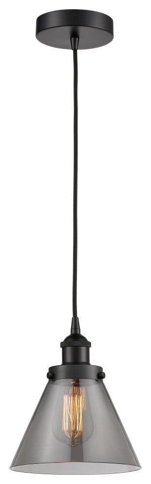 Innovations 616-1PH-BK-G43-LED 1-Light Mini Pendant, Matte Black