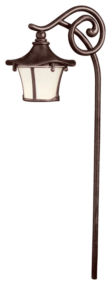 Cotswold 25" Aged Bronze Path and Spread 1--Light 12V