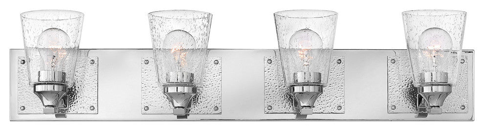 Hinkley Jackson Bath 4-Light Vanity, Polished Nickel