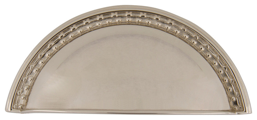 Nostalgic Warehouse Cup Pull Meadows, Polished Nickel