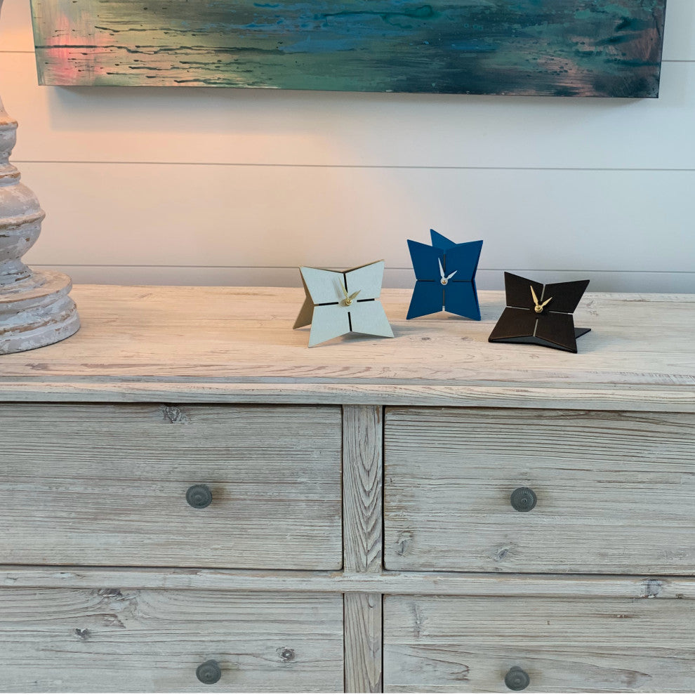 The StarFish Clock in Black