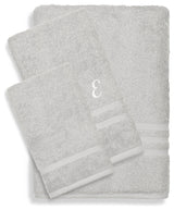 Denzi 3-Piece Towel Set Monogrammed Letter, W