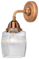 Innovations 288-1W-AC-G302 1-Light Sconce, Antique Copper