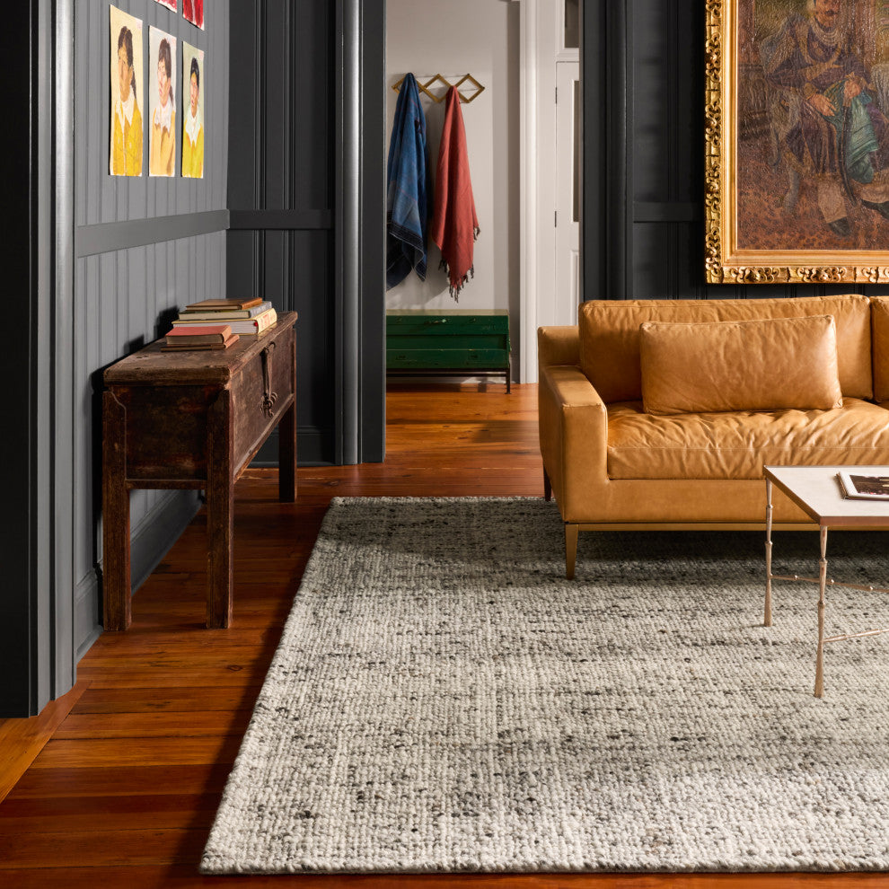 Jaipur Living Season Handmade Solid Area Rug, Gray/Ivory, 3'x12'