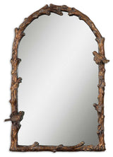 Paza Antique Gold Arch Mirror By Designer Grace Feyock