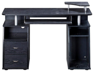Techni Mobili Complete Computer Workstation Desk With Storage, Espresso