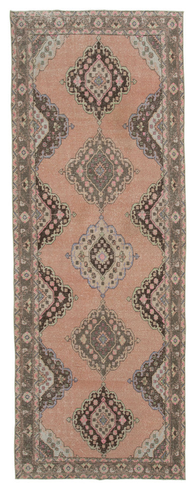 Rug N Carpet - Handmade Oriental 4' 9" x 12' 10" One-of-a-Kind Runner Rug