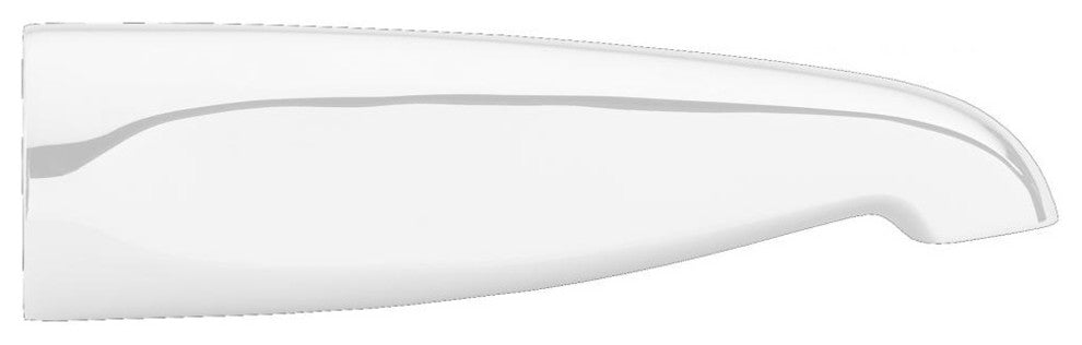 Standard 8.5" Tub Spout, Powder Coated White