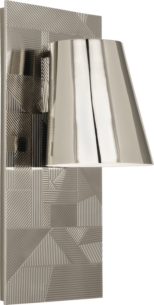 Michael Berman Brut Wall Sconce, Modern Brass