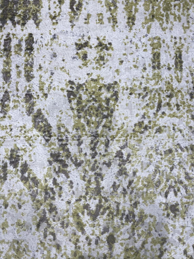 Hand-Knotted Wool Ivory/Gold Transitional Modern Modern Rug, 7' X 9'