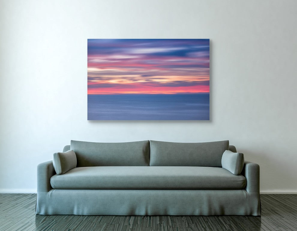 Epic Graffiti "One Minute Sunrise" by Darren White, Giclee Canvas Art, 40"x60"