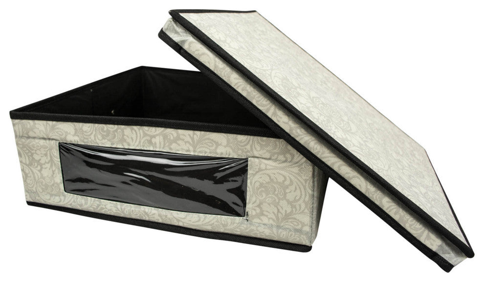 Closet Storage Cube Damask