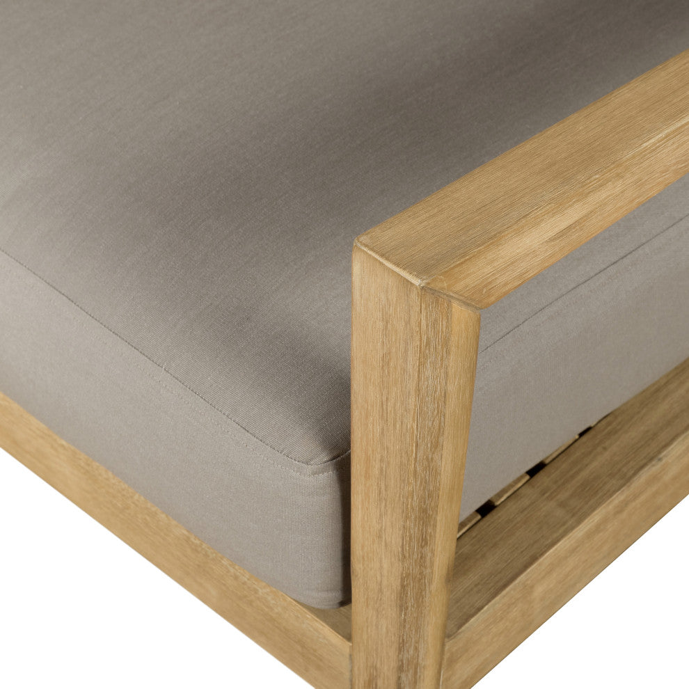 Amaya Outdoor Chair-Natural Acacia