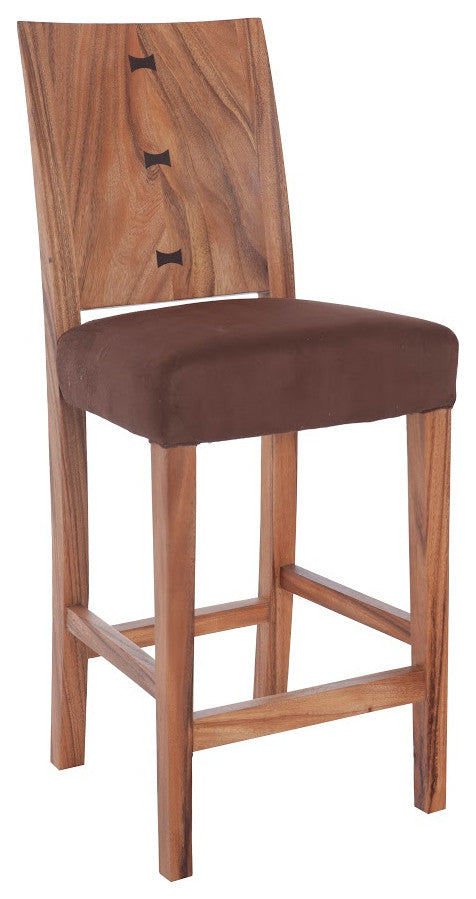 Origins Counter Stool, Chamcha Wood, Natural