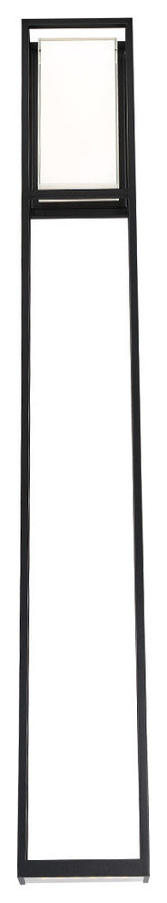 Framed Outdoor Large LED Wall-Light 3000K, Black