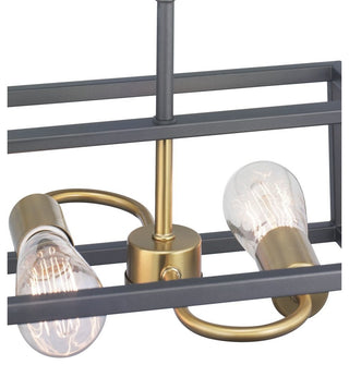 Blakely Collection Two-Light Semi-Flush Convertible