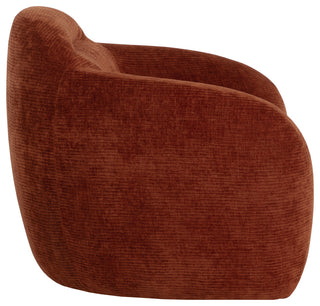 Ismo Swivel Lounge Chair, Opera Spice