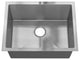 Sinber Single Bowl Kitchen Sink with 304 Stainless Steel Satin Finish, 23"x18"x9", Undermount