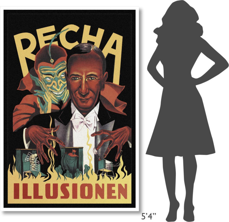 "Magicians: Recha Illusionen" Digital Paper Print, 42"x62"