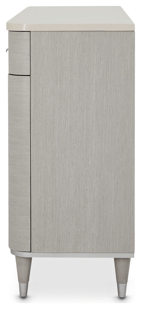 Eclipse Sideboard with Mirror - Moonlight Gray