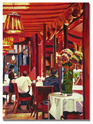 'Chez Parisian' Canvas Art by David Lloyd Glover