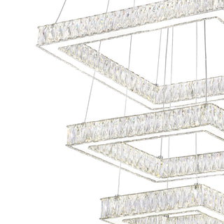 Florence LED Chandelier With Chrome Finish