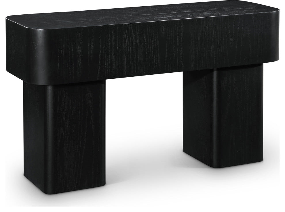 Oakmont Veneer Coffee Table, Oak, Console Table