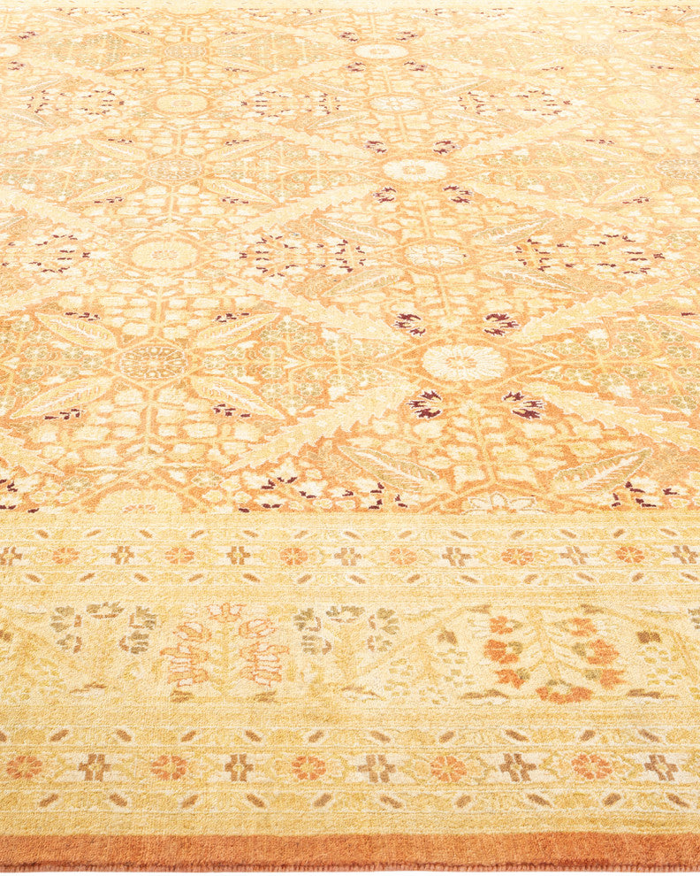 Mogul, One-of-a-Kind Hand-Knotted Area Rug Brown, 10'2"x13'10"