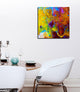 Epic Graffiti "Earth As Art: Land of Terror" Giclee Canvas Wall Art, 26"x26"