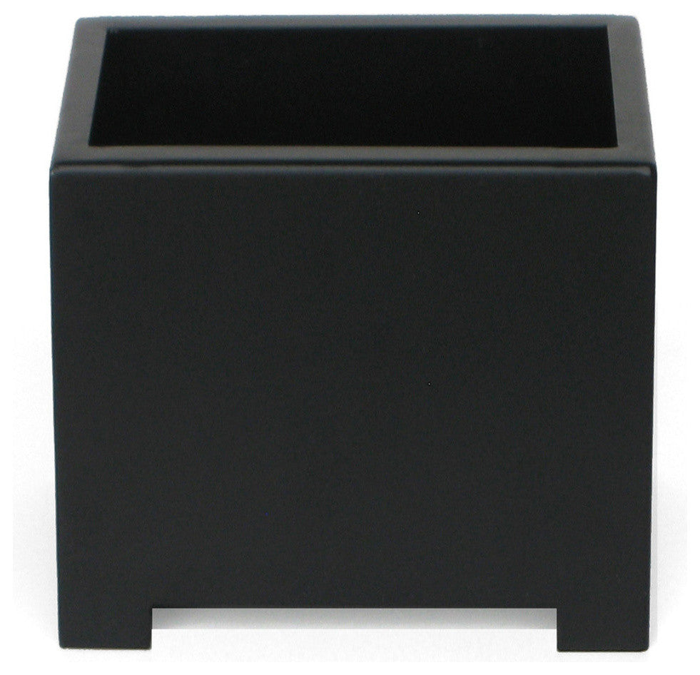 Alora Cube Planter, Black, Extra Large