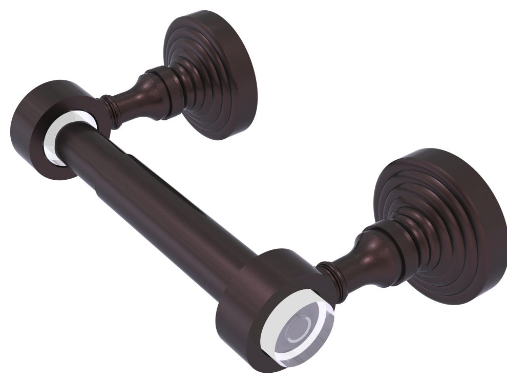 Pacific Grove 2-Post Toilet Paper Holder, Antique Bronze