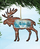 Woodsy Moose Scenic Decor