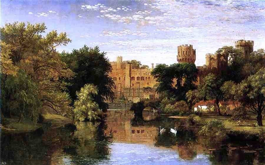 Jasper Francis Cropsey Warwick Castle England Wall Decal