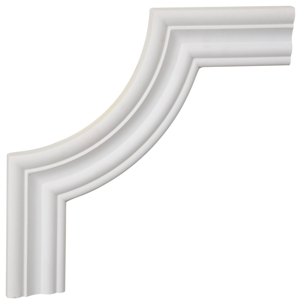 10"W x 10"H x 5/8"P Oxford Panel Moulding Corner
