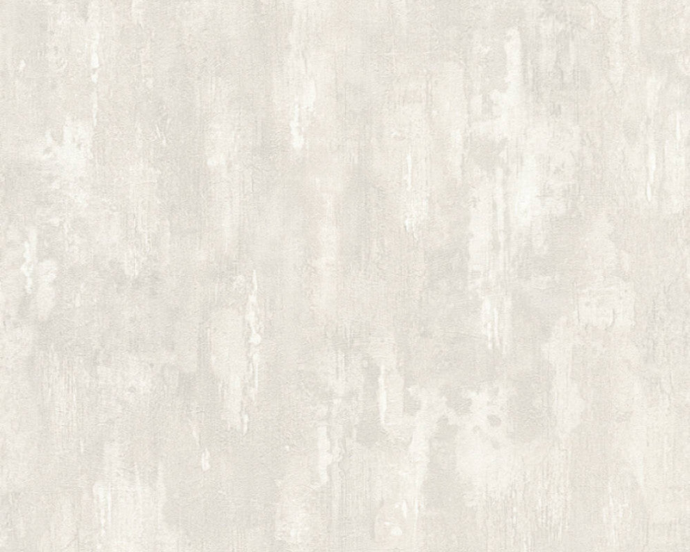 Plains Structures Textured Wallpaper, Plain, 306941, Gray White, Sample