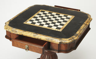 Butler Carlyle Fossil Stone Game Table