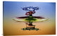 "Cmyk" Stretched Canvas Giclee by Muhammad Berkati, 36x24"
