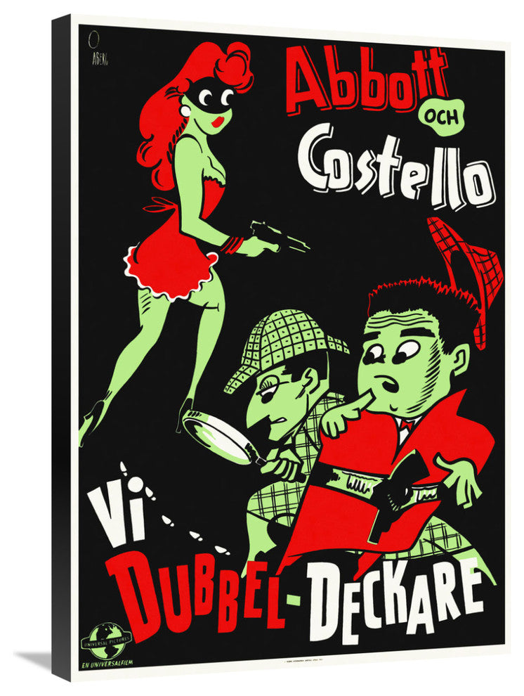 Abbott and Costello, Swedish, Who Done It, 01, 21x30