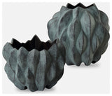 Uttermost Verdant Bronze, Vases, S/2