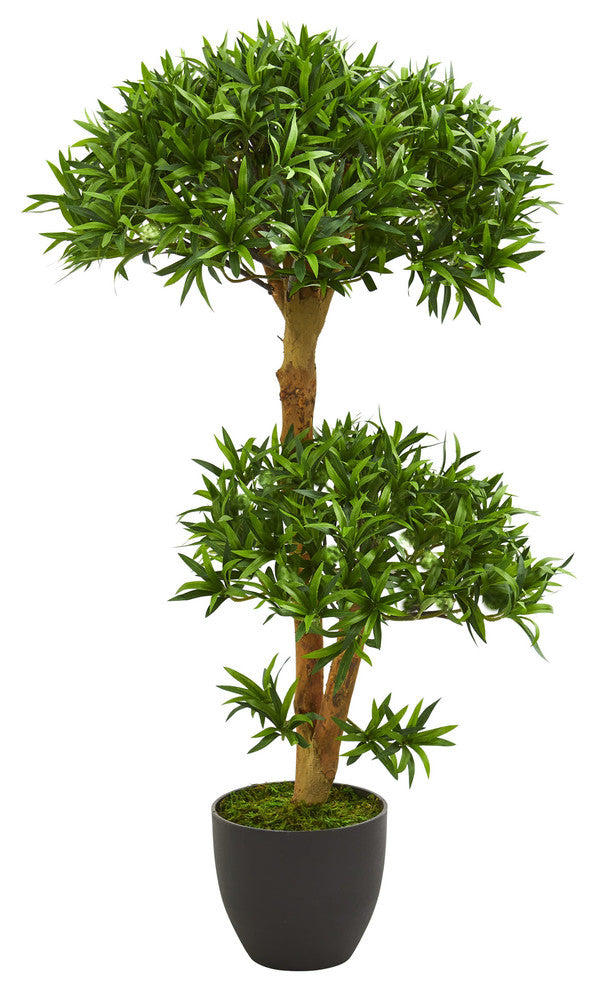3'' Bonsai Styled Podocarpus Artificial Tree