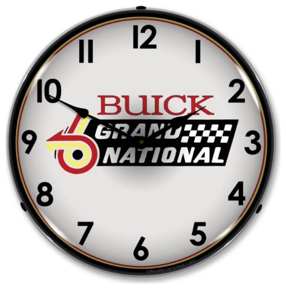 GM1702738 Buick Grand National logo Clock